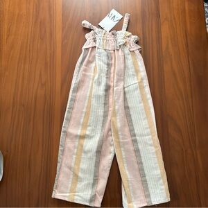 ZARA | NWT striped romper jumpsuit size 3 yo